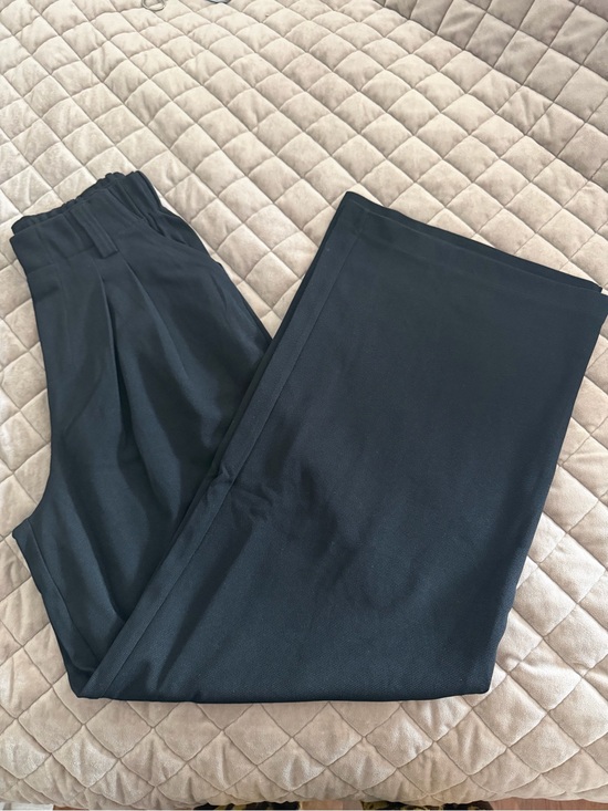 HALARA Pants - HALARA Women's Black Wide-Leg Trousers
